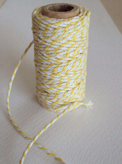 20 METER ROLL YELLOW BAKERS TWINE