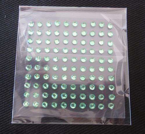 Gem Stickers- Green