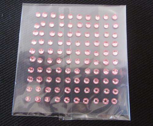 Gem Stickers- Pink
