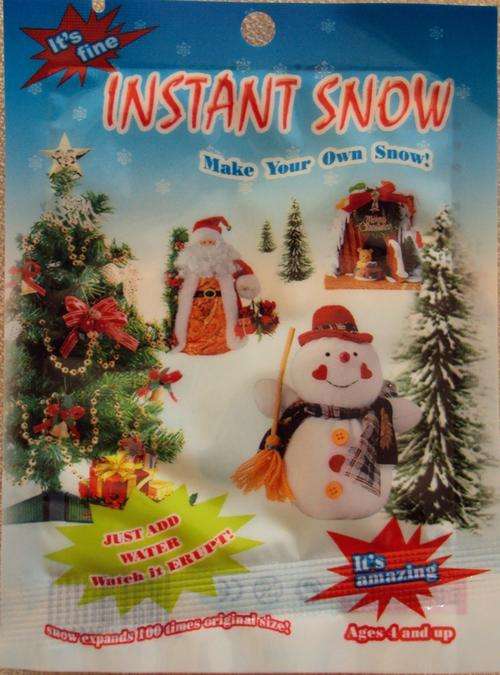 AWESOME INSTANT SNOW
