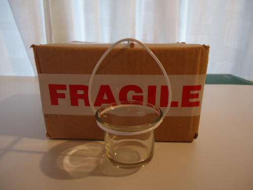 12 HANGING GLASS VOTIVES