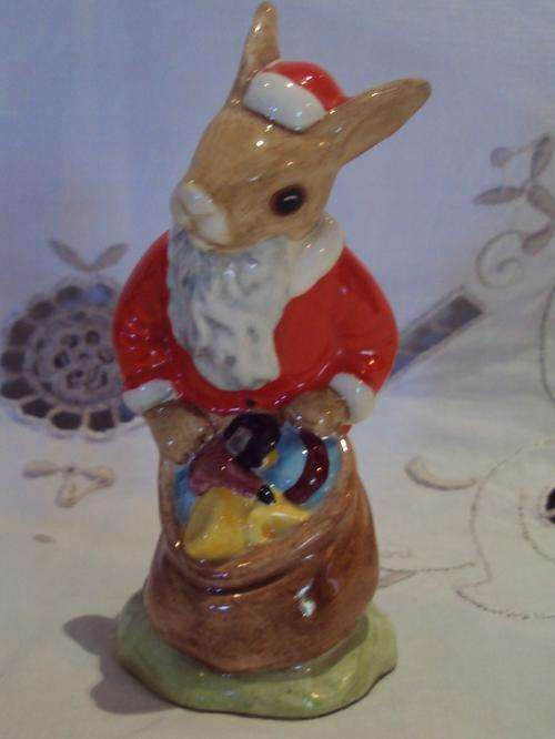 ROYAL DOULTON BUNNYKINS. SANTA BUNNYKINS