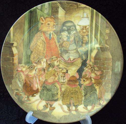 WEDGWOOD  WIND IN THE WILLOWS PLATE