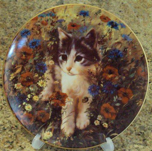 KITTEN COLLECTORS PLATE