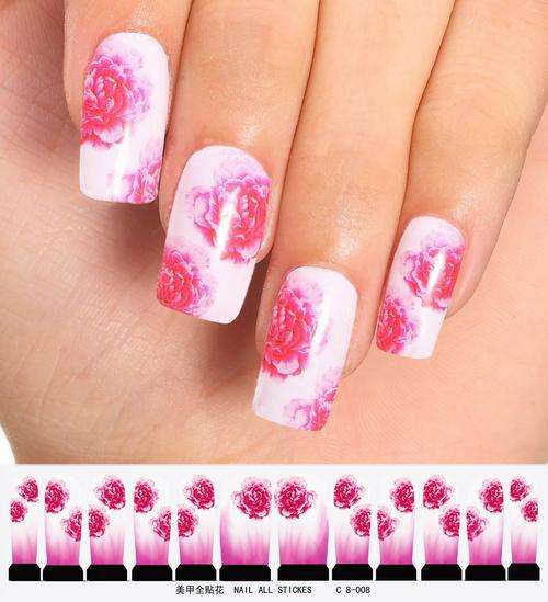 12 NAIL DECALS / WRAPS - LATEST EUROPEAN NAIL CRAZE !!!