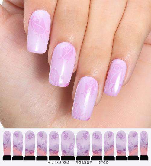 12 NAIL DECALS / WRAPS - LATEST EUROPEAN NAIL CRAZE !!!