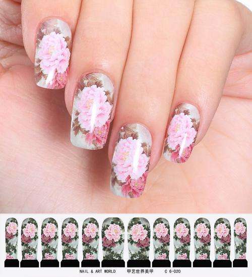 12 NAIL DECALS / WRAPS - LATEST EUROPEAN NAIL CRAZE !!!