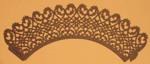 12 CUPCAKE WRAPPERS  CHARCOAL