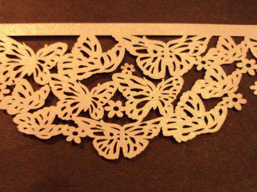 68cm LILAC BUTTERFLY CAKE PLATE WRAPPER