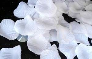 100 SILKY ROSE PETALS - TABLE CONFETTI