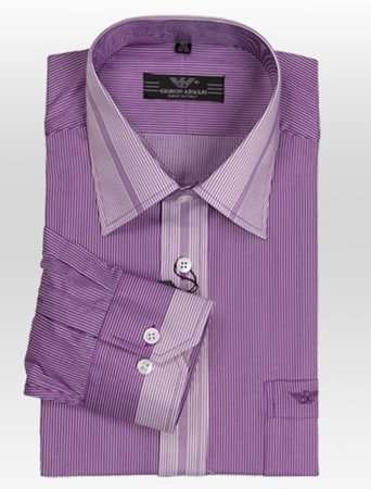 Best selling Blast Armani men's long sleeve shirt striped cotton.