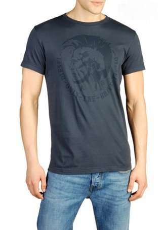 Diesel t-slim short sleeve t-shirt men's.