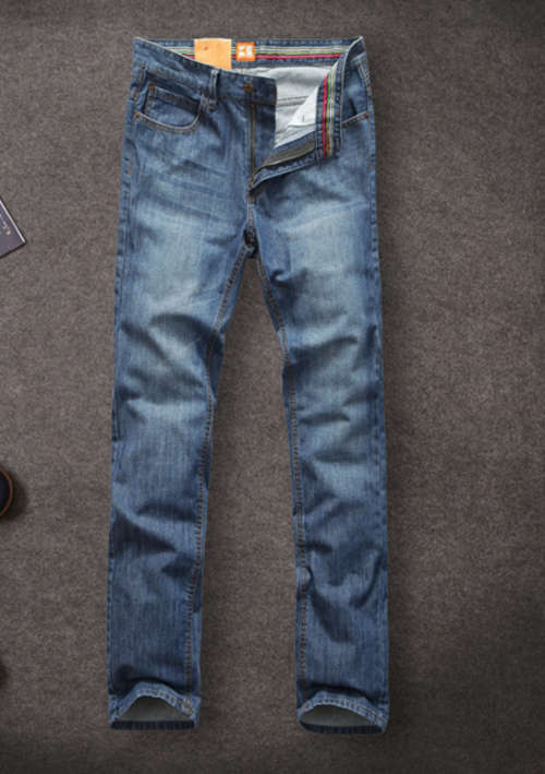 Brand new Hugo boss business mens slim waist long denim SIZE 36.