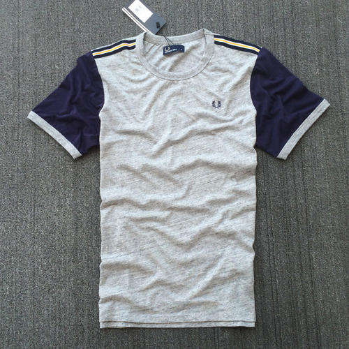 Brand new FRED PERRY high-end men cotton fabric short sleeve slim fit T-shirt
