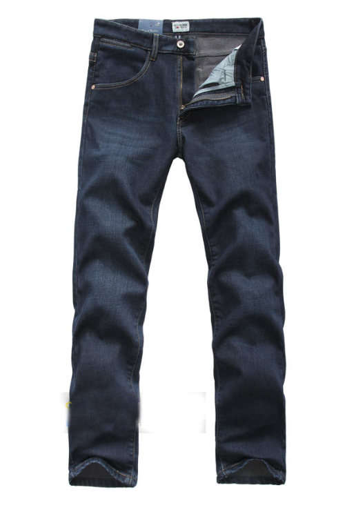 Brand new designer high-end winter business men straight jeans.