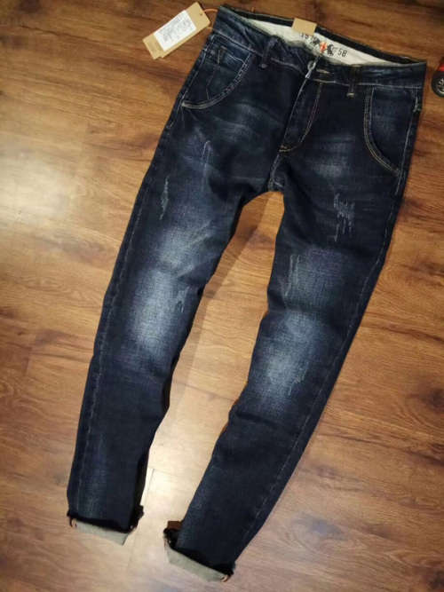 Brand new fashion denim quality slim fit new jeans for men.