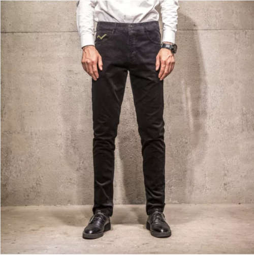 Brand new famous designer corduroy quality slim fit new style for men.