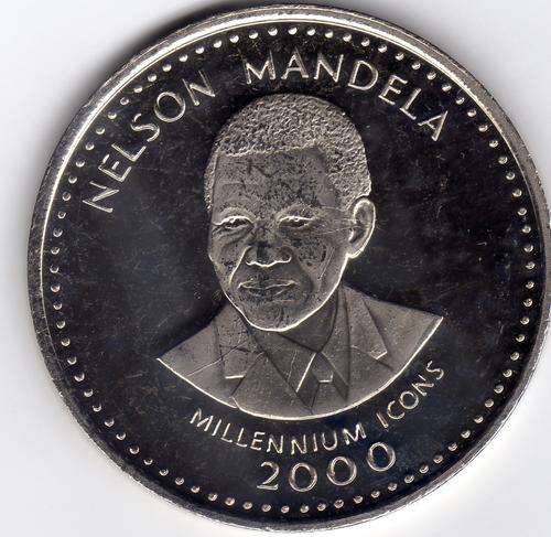 UNC 2000 Somalia Millenium Icons - Nelson Mandela