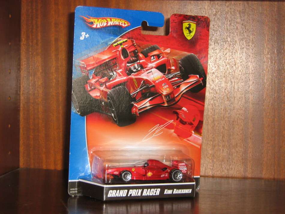 Models - Ferrari F2007 Kimi Raikkonen 1:64 - Hot Wheels was