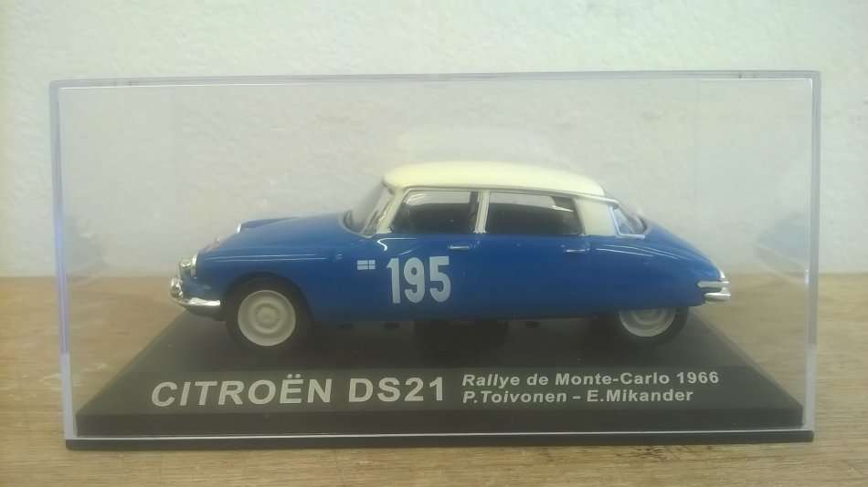 Citroen DS21 - Rallye de Monte Carlo 1966