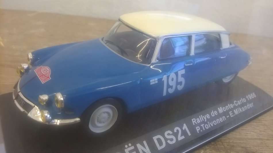 Citroen DS21 - Rallye de Monte Carlo 1966