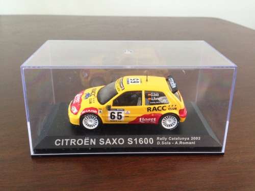 IXO/De Agostini  Citroen Saxo S1600 - Rally Catalunya 2002