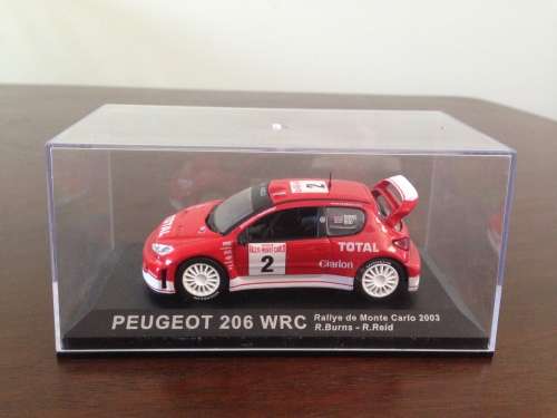 IXO/De Agostini  Peugeot 206 WRC - Rallye de Monte Carlo 2003