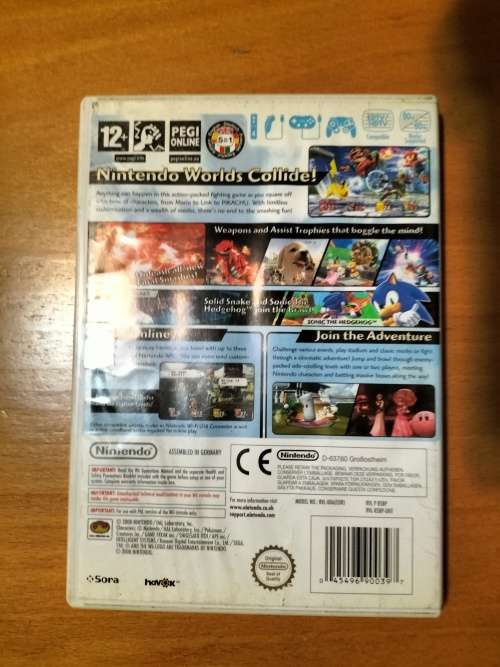 Wii game : Super Smash Bros Brawl (Wii)