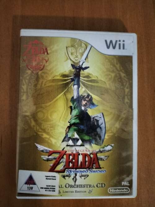 Wii game : Zelda Skyward Sword (Wii)