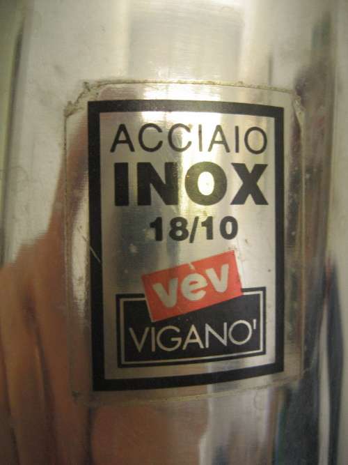 Moka Pot / Expresso Maker - Vev Vigano 18/10 Stainless Steel 12 Cup - Striking Retro Design