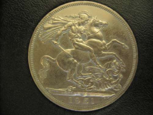 1951 George VI Festival of Britain Crown Uncirculated in original Box with Insert