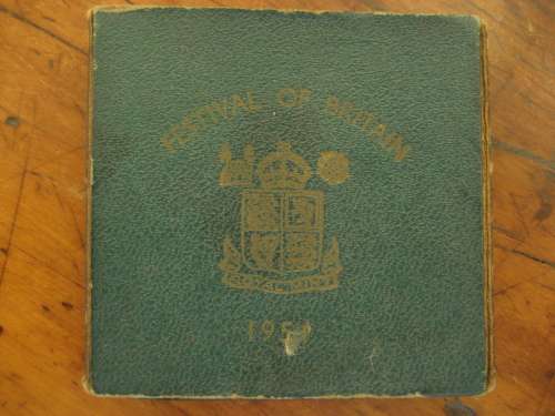 1951 George VI Festival of Britain Crown Uncirculated in original Box with Insert