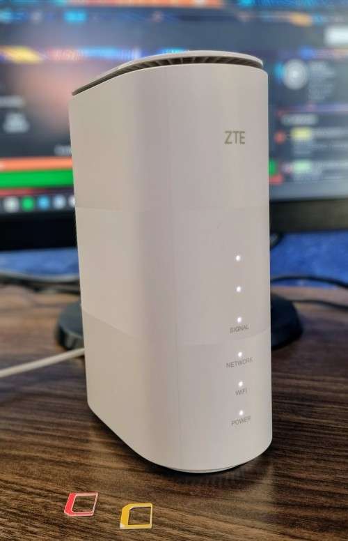 Unlocked ZTE MC801A 5G Wifi 6 Router ZTE 5G CPE Indoor Router 3,6gbps