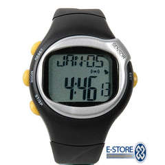 New Watch with Heart / Pulse rate & Calories Monitor + Waterproof Alarm Watch