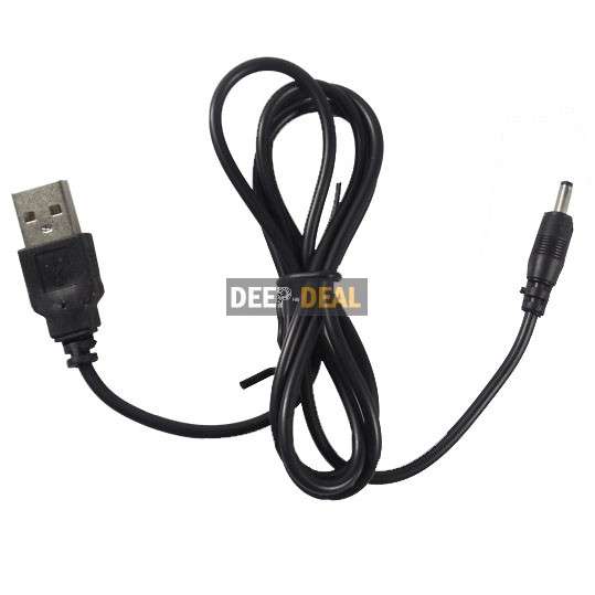 USB to DC 3.0mm Charger Power Cable 7" Huawei Mediapad Ideos S7 Tablet