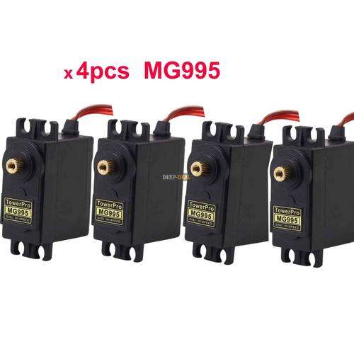 4 Set MG995 Metal Gear High Speed & Torque Digi Servo