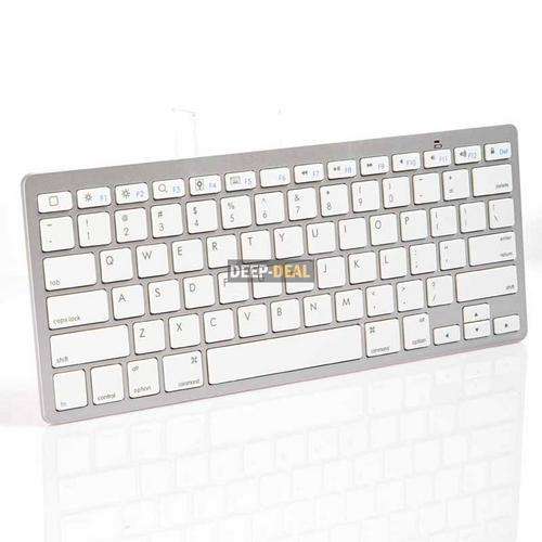 Ultrathin Wireless Bluetooth Keyboard For iPad 2 iPhone 4 PC Laptop