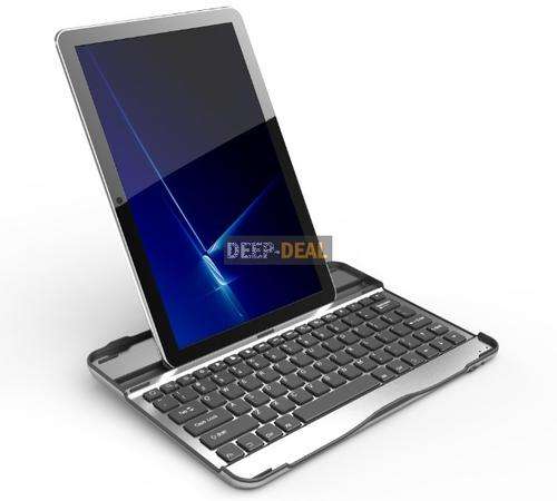 Wireless Bluetooth Keyboard Aluminum Case for Samsung Galaxy Tab10.1 P7510 P7500