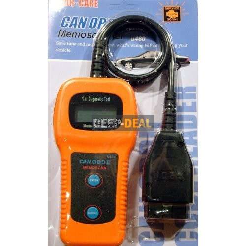 U480 CAN-BUS OBDII Car Diagnostic Scanner Code Reader