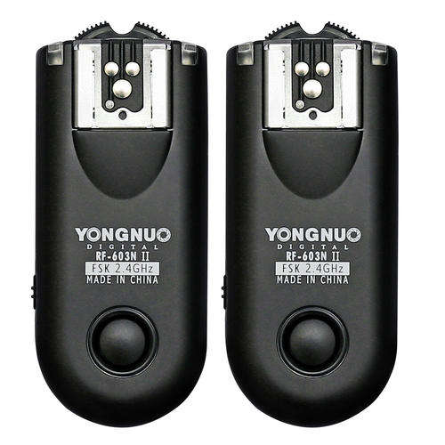 Yongnuo Upgrade RF-603II RF-603 II Flash Trigger for Canon 5D 5DII 7D 1Ds 10D