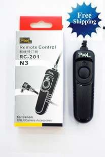Shutter Remote Cord CANON 50D 40D 5D II 7D 1D S RS-80N3