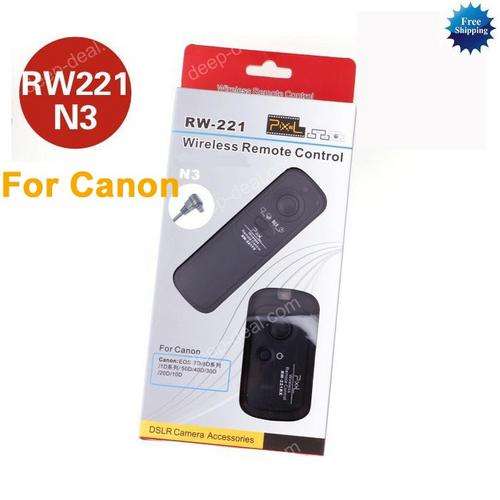 RW-221 Wireless Shutter Remote CANON 7D 5D 50D 40D 1D