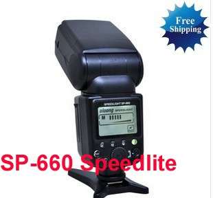 Oloong Flash Speedlite SP-660 for Nikon Canon Pentax