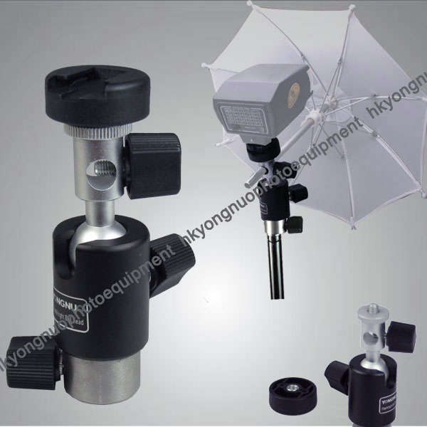 360Â° Swivel Flash Bracket Umbrella Holder- Light Stand