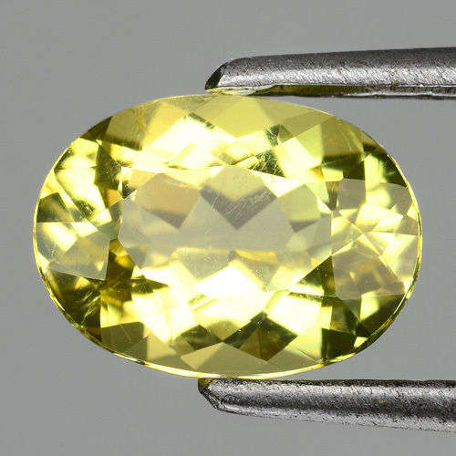NATURAL LUSTROUS HELIODOR GOLDEN YELLOW BERYL 1ct