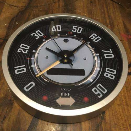 Speedometer wall clock