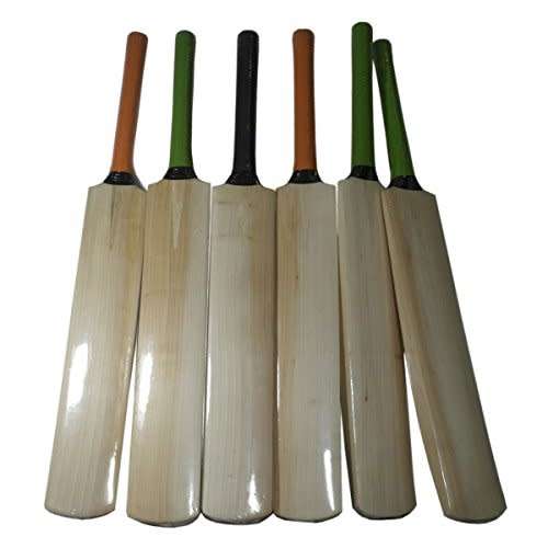 Ally Sports Custom made thick edge 45 mm premium willow cricket bat full size nude with bat cover