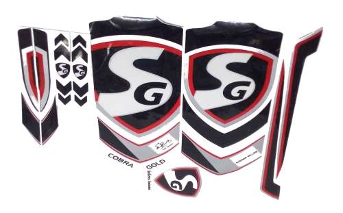 SG premium Custom made cricket bat sticker set bat repair kit for full size bat