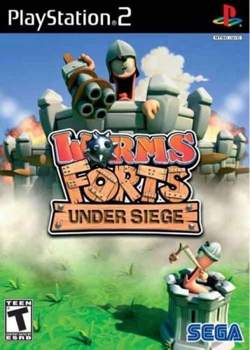 PS2 Worms Forts Under Seige