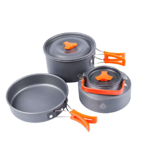 5 PCS Portable Camping Outdoor Cooking Set